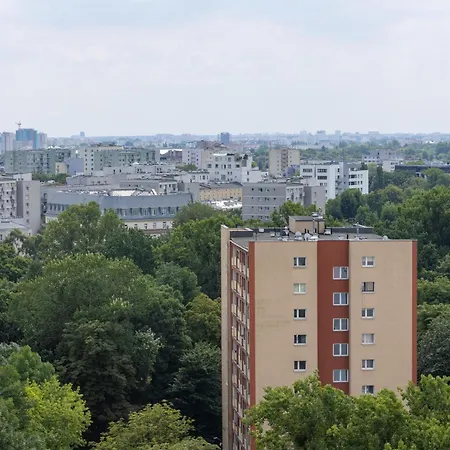 On The 15th Floor With A View Of The Panorama By Renters Apartament Warszawa