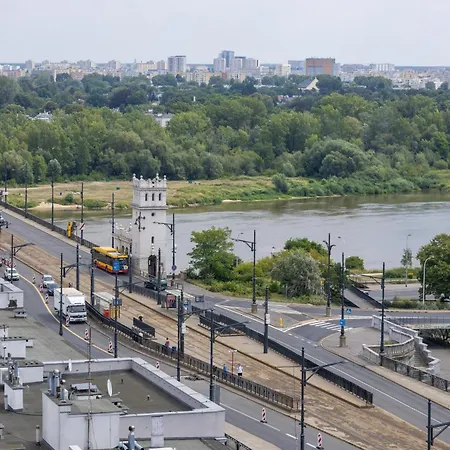 On The 15th Floor With A View Of The Panorama By Renters Warszawa